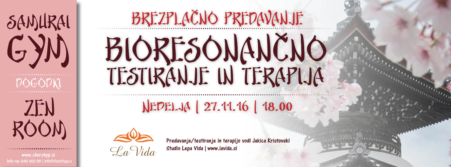 PREDAVANJE - BIORESONANCA